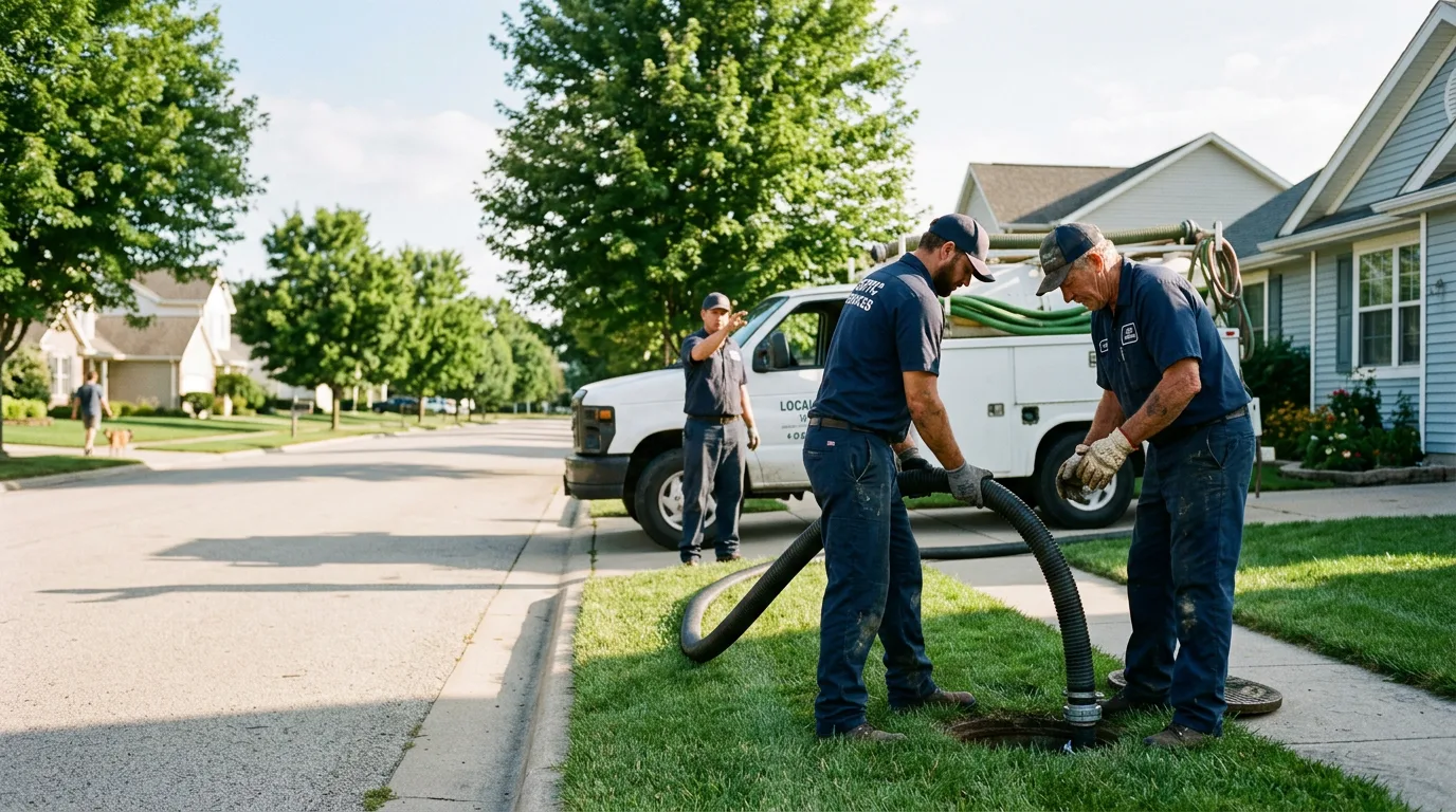 Septic Tank Cleaning in Auburn, KS